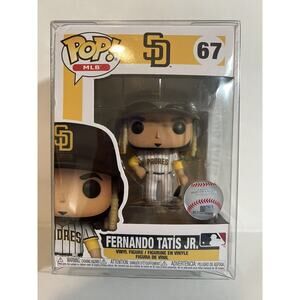Funko Pop! Fernando Tatis Jr. San Diego Padres MLB 67 NEW protective Case